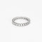 Bague 53 Alliance américaine - Bague en or blanc 18 carats et diamants 1,50 ct 58 Facettes 58FC163