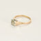 Bague 62 Bague solitaire en or jaune et or blanc avec diamant 0,75 ct 58 Facettes 58FC165