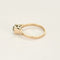 Bague 62 Bague solitaire en or jaune et or blanc avec diamant 0,75 ct 58 Facettes 58FC165
