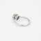 Bague 54 Bague solitaire en or blanc 18K et platine avec diamant 0,75 ct 58 Facettes 58FC166