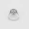Bague 53 Bague fleur Belle Époque en or blanc 18K et diamants taille rose 58 Facettes 58FC123