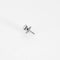 Boutons d'oreilles en or blanc et diamants 58 Facettes 58FC135