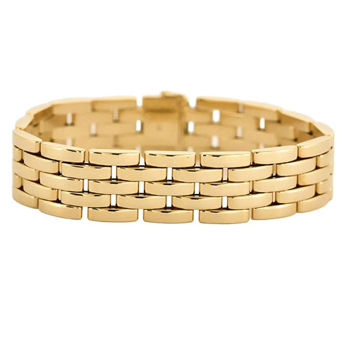 Bracelet Cartier Panthère - Bracelet Maillon Panthère 5 rangs en or jaune 58 Facettes 58FC153