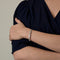 Bracelet Dinh Van Pulse - Bracelet rigide en or blanc pavé de diamants 58 Facettes 58FC161