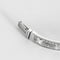 Bracelet Dinh Van Pulse - Bracelet rigide en or blanc pavé de diamants 58 Facettes 58FC161