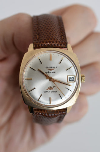 Montre Longines Ultra-Chron - Montre automatique en or jaune 18 carats, réf. 8357/1 58 Facettes LON-300