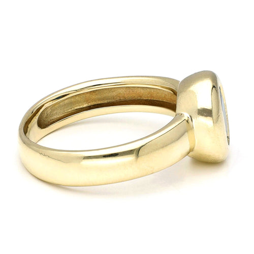 Bague 51 Bague solitaire en or 14k avec saphir 58 Facettes 859A76365F9345908216D51CB28BEAC5