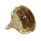 Bague 52 Bague Cerfs-Fleurs en or jaune, citrine et diamants 58 Facettes OC-61H00028