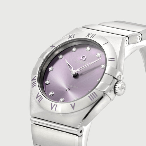 Montre Omega Constellation - Montre en acier et or 18K 58 Facettes OC-68801971