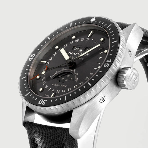 Blancpain Fifty Fathoms Bathyscaphe Uhr 