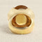 Bague 51 Bague - Citrine et diamants en or jaune 18 carats 58 Facettes OC-61H00026
