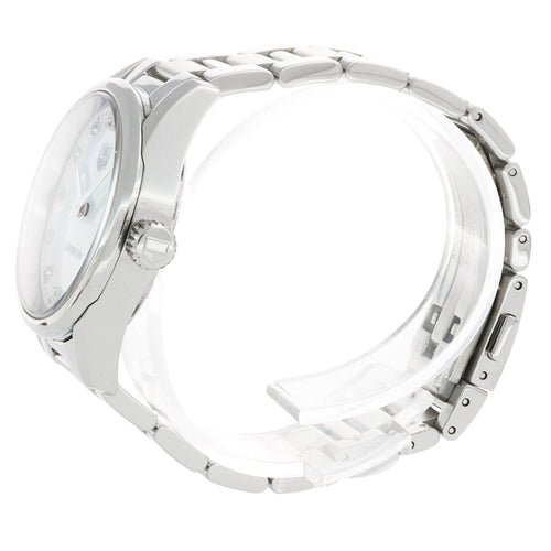 Montre TAG Heuer Carrera - Montre à quartz 32 mm en acier avec diamant 58 Facettes OC-68801874