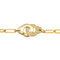 Bracelet dinh van Menottes - Bracelet R12 en or jaune et diamants 58 Facettes OC-62000272