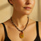 Collier Collier Passementerie Jade Sculpté Dragon 58 Facettes OC-66000235