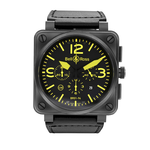 Bell & Ross BR01-94 Yellow watch 