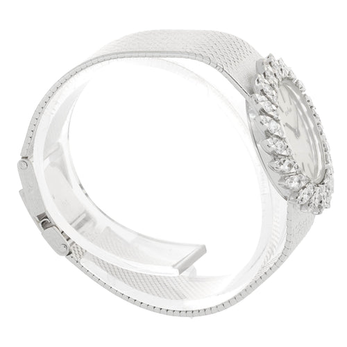 Montre Eviana - Montre en or gris 750/1000 diamant 58 Facettes 68801853