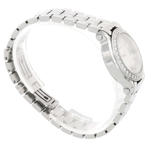 Montre Chopard Happy Sport - Montre Mini en acier inoxydable et diamants 58 Facettes 68801852