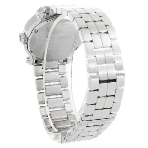 Montre Chopard Happy Sport - Montre Mini en acier inoxydable et diamants 58 Facettes 68801852