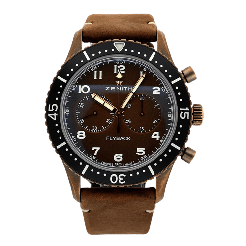 Montre Zenith Pilot - Montre Chrono Tipo CP-2 Flyback en bronze 58 Facettes 68801550