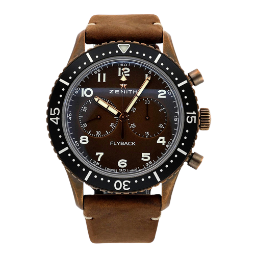 Reloj Zenith Pilot Chrono Tipo Cp-2 Flyback 
