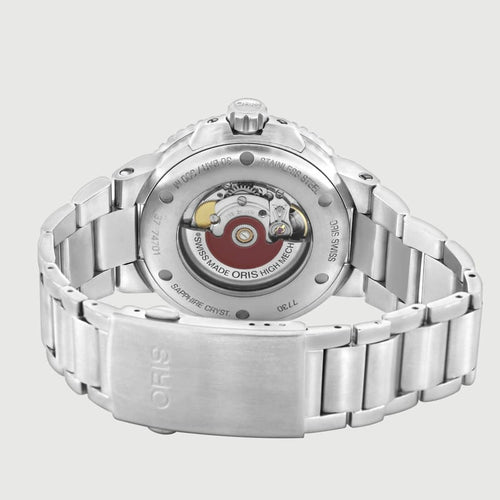 Montre Oris Aquis - Montre automatique Date en acier et céramique 58 Facettes 68801790