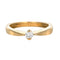 Bague 54 Solitaire - Bague en or jaune et diamant 58 Facettes 61000003