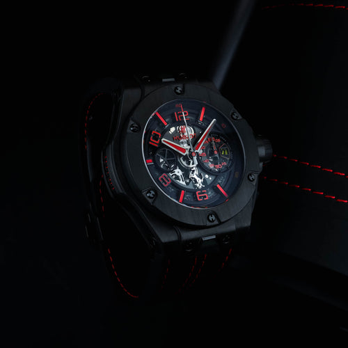 Montre Hublot Big Bang - Montre automatique Ferrari en céramique noire 58 Facettes 68801738