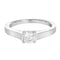 Bague 53 Solitaire - Bague en or blanc et diamants 58 Facettes 61000368
