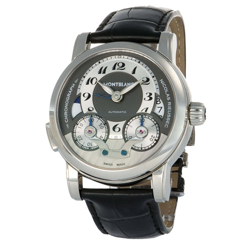 Montre Montblanc Nicolas Rieussec - Montre Chronograph GMT en acier 58 Facettes 68801589
