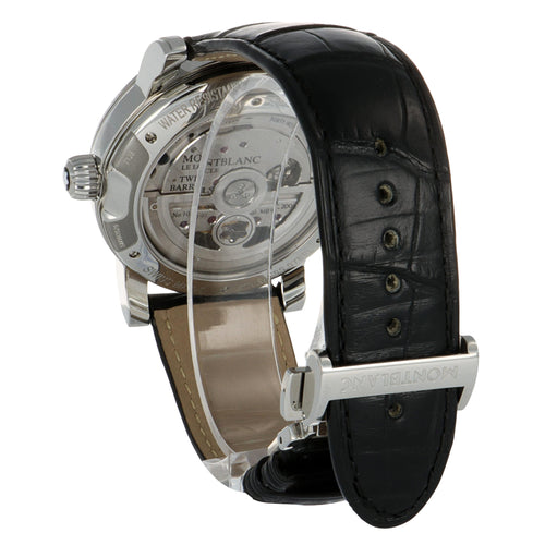 Montre Montblanc Nicolas Rieussec - Montre Chronograph GMT en acier 58 Facettes 68801589