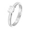 Bague 49 Solitaire - Bague en or gris et diamants 58 Facettes 61000263