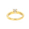 Bague 50 Solitaire - Bague en or jaune et diamant 58 Facettes 61000358