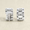 Boucles d'oreilles Boucles d'oreilles en or gris et diamants 58 Facettes 66000104