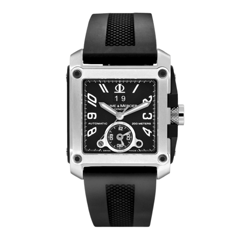 Montre Baume & Mercier Hampton - Montre automatique en acier 58 Facettes OC-68801903