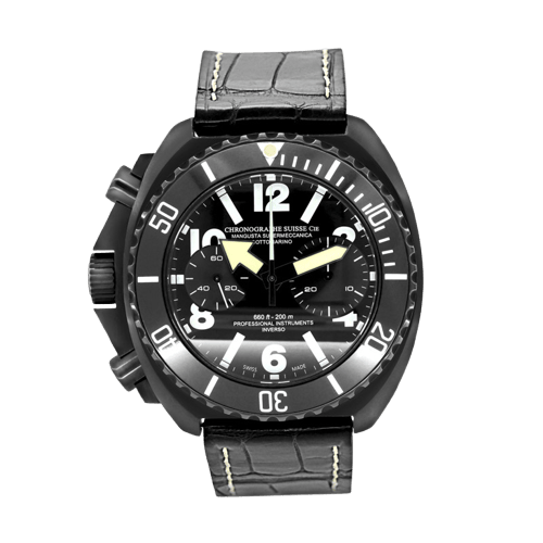 Montre Cie Mangusta - Montre chronographe Supermeccanica Sottomarino 58 Facettes 68800198