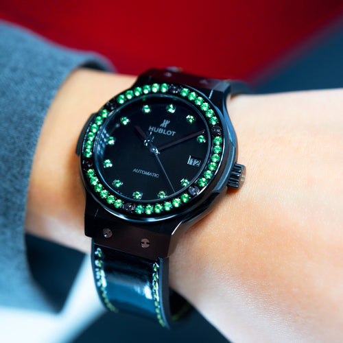 Montre Hublot Classic Fusion Fluo Green - Montre automatique 58 Facettes 68801463