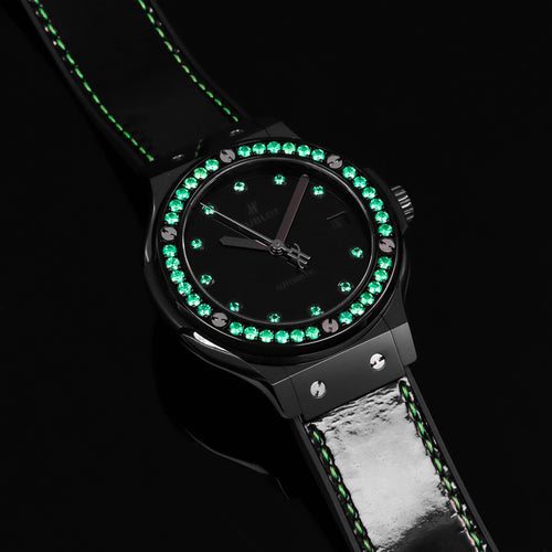 Montre Hublot Classic Fusion Fluo Green - Montre automatique 58 Facettes 68801463