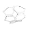Bracelet Messika Arlequin - Bracelet manchette en or blanc et diamants 58 Facettes 62100114