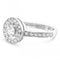Bague 55 Boucheron Ava - Bague en or gris et diamants 58 Facettes 61E00419