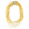 Collier Repossi - Collier en or blanc, saphirs jaunes et diamants 58 Facettes 63700104
