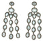 Boucles d'oreilles Boucles d'oreilles - Aigue-marine et diamants en or gris 58 Facettes 66000091