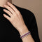 Bracelet Bracelet - Bracelet articulé en or blanc, rubis et diamants 58 Facettes 62100042