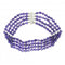 Collier Collier - Collier en or gris, améthystes et diamants 58 Facettes 63700083