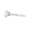 Bague 52 Solitaire - Bague en or gris et diamants 58 Facettes 61000350