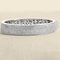 Bracelet 16 Waskoll - Bracelet jonc rigide en or gris 750 et diamants 58 Facettes 62800066