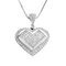 Pendentif Pendentif solitaire en or gris et diamant 58 Facettes 64700122