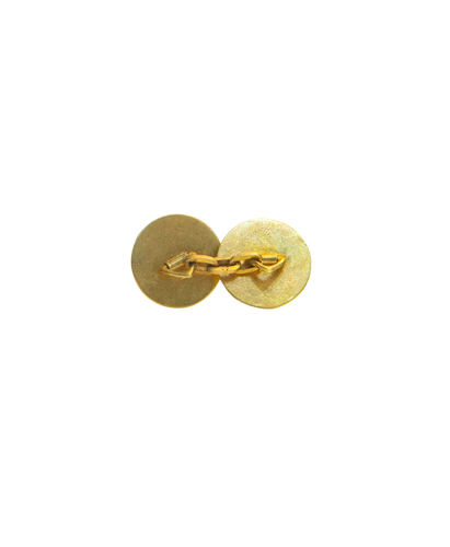 Boutons de manchette Gentleman - Boutons de manchette en or jaune 18 carats 58 Facettes BO210547/GENTLEMAN