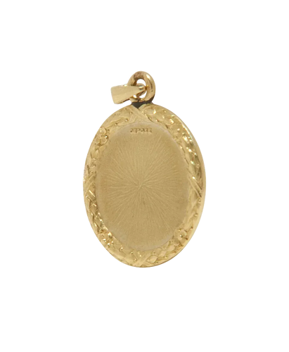 Pendentif + Qu'hier - Que demain - Pendentif en or jaune, rubis et diamants 58 Facettes BO210507/+QUHIER-QUEDEMAIN
