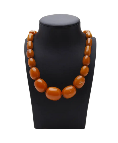 Collier Butterscotch - Collier en or jaune et ambre baltique 58 Facettes BO220957/BUTTERSCOTCHAMBREBALTIQUE