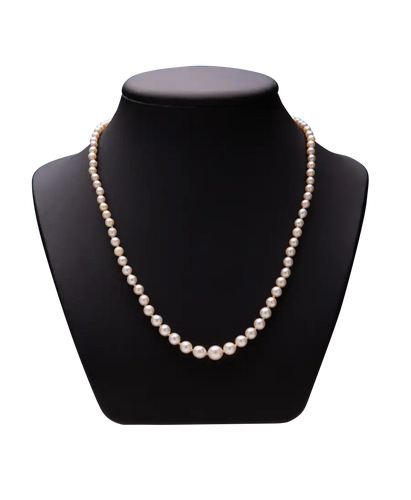 Collier Trésors d'Océan - Collier en or blanc et perles AA 58 Facettes BO210569/TRESORSDOCEAN